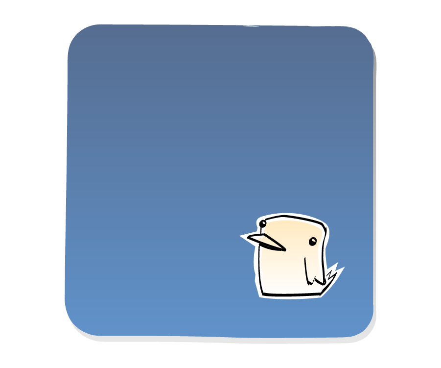 Panel 2: Bird continues to stand quietly.