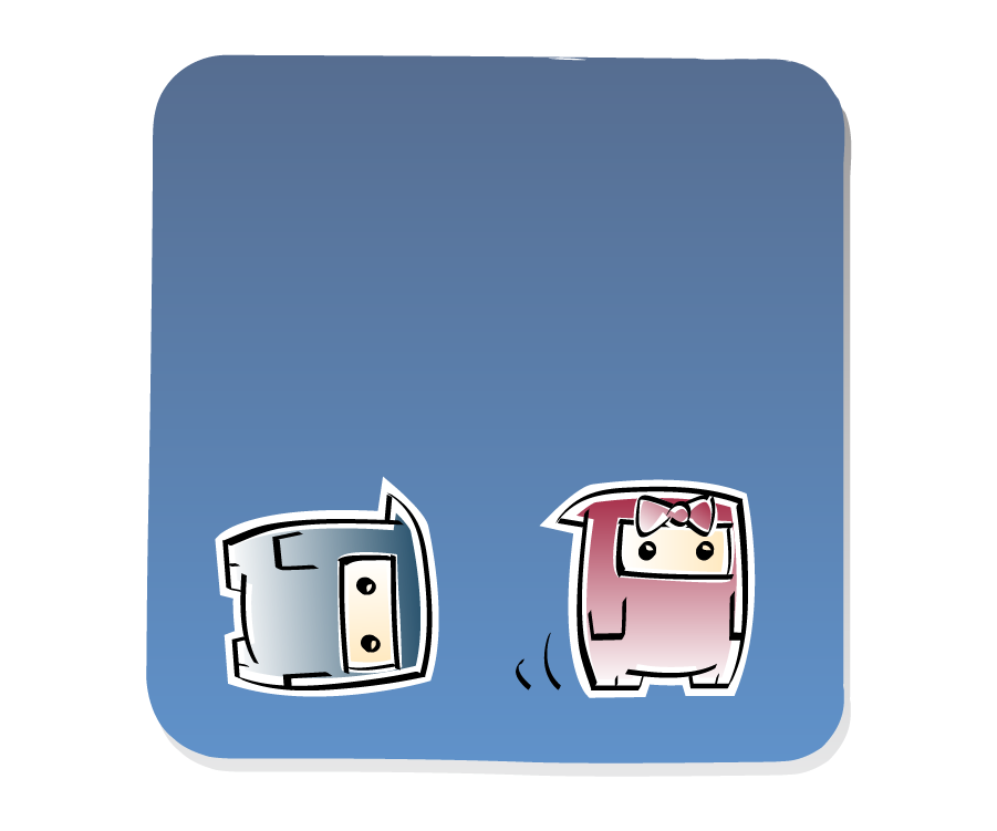 Panel 2: Ninja Girl turns and walks away from Ninja, who remains lying on the ground.